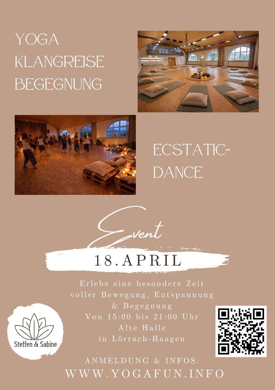 Yoga • Klangreise • Ecstatic Dance