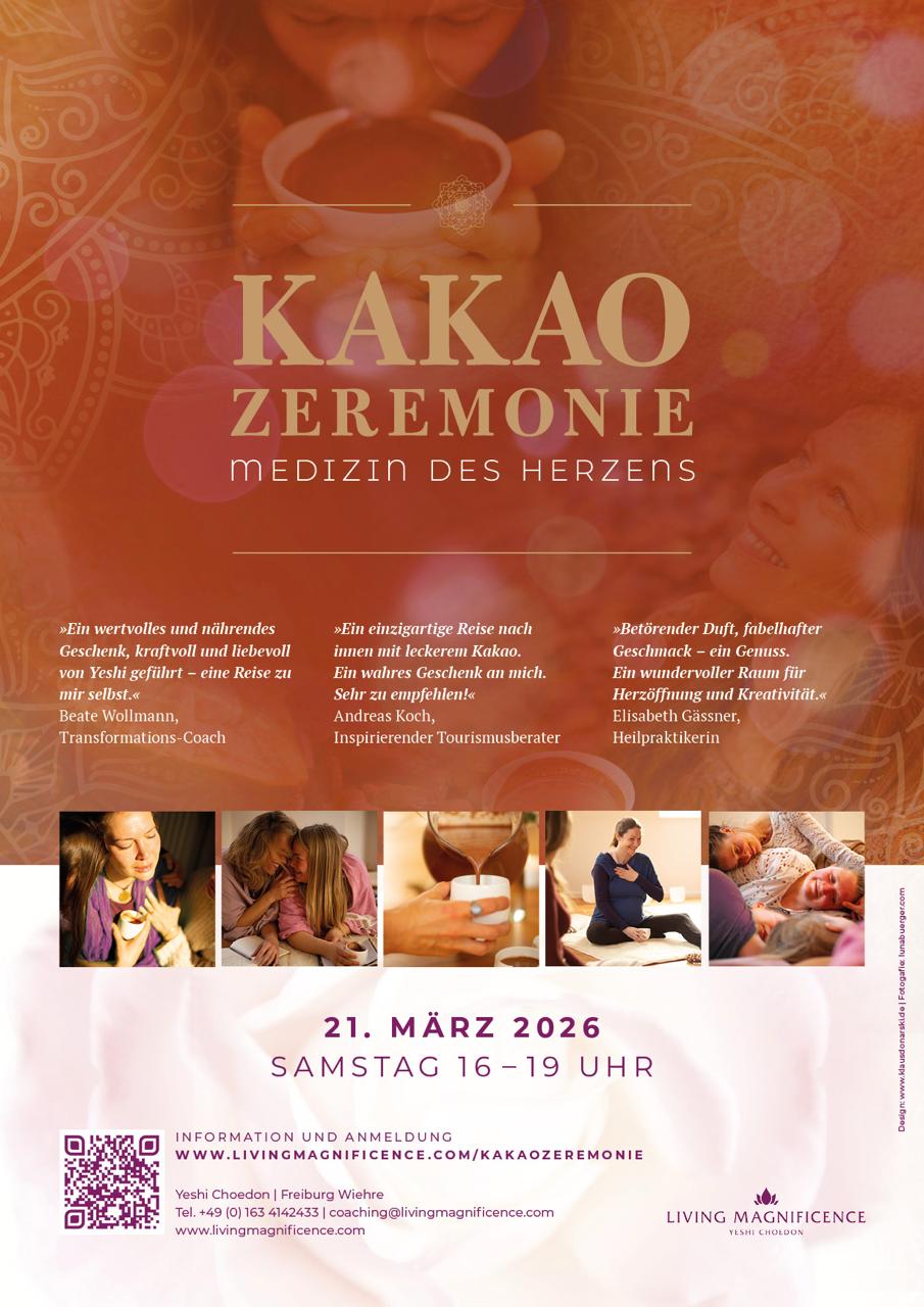 Kakaozeremonie mit schamanischer Trommelreise