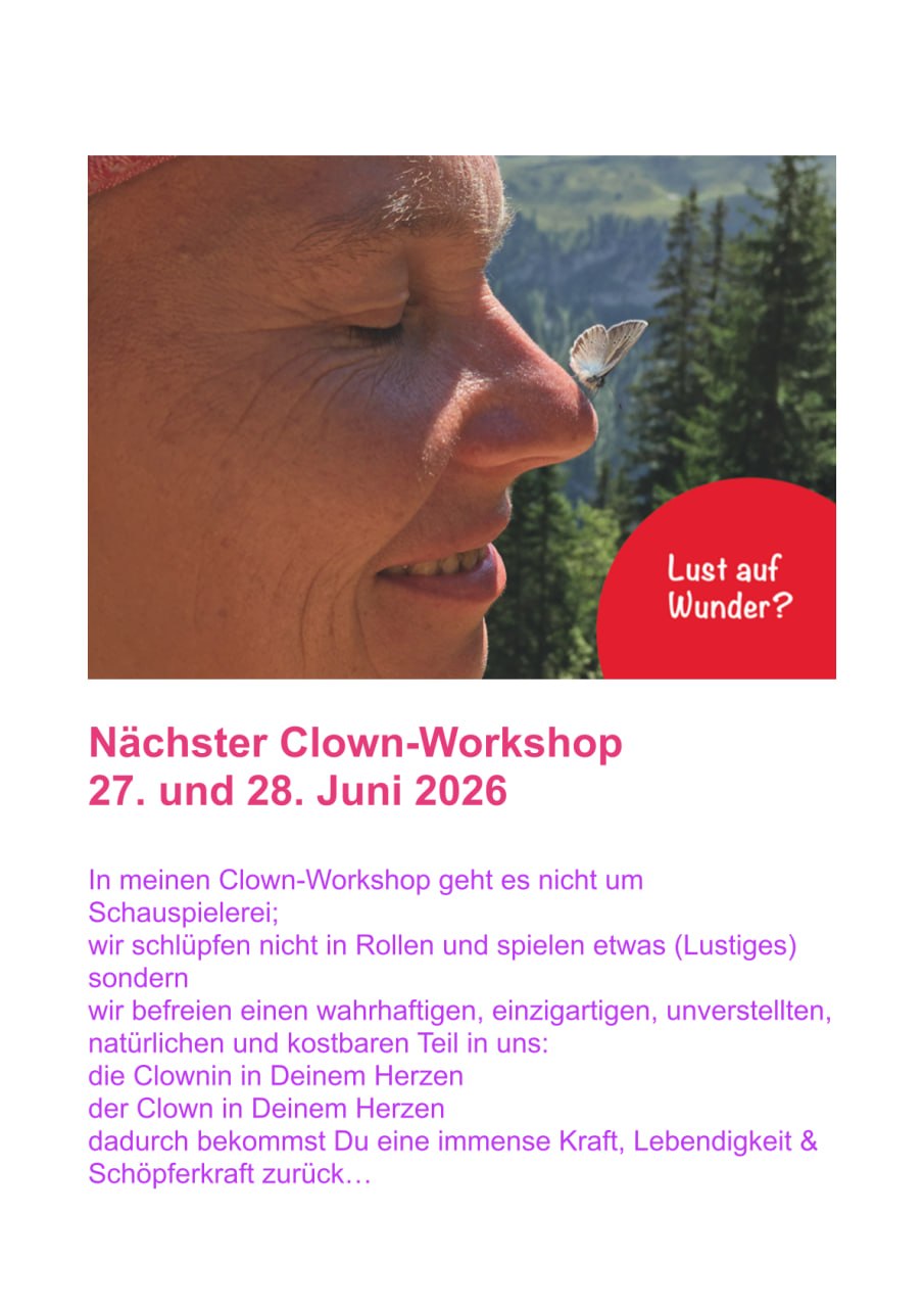Nächster Clown-Workshop