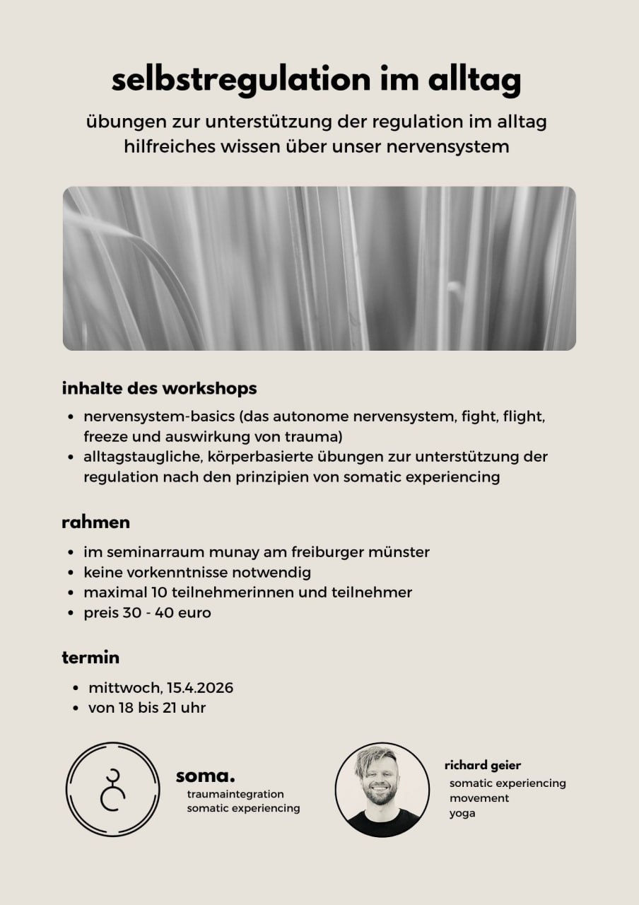 Selbstregulation im Alltag mit körperbasierten Übungen