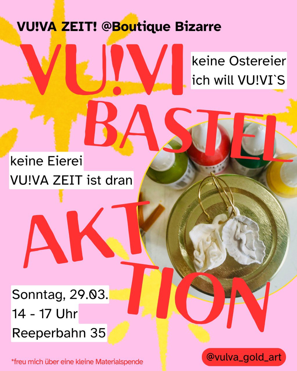 Vulvi-Bastelaktion