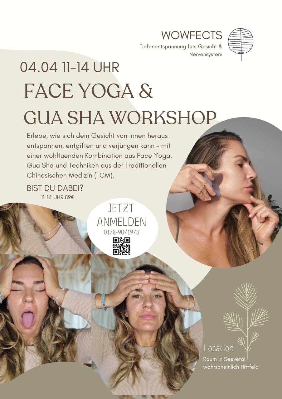 Face Yoga & Gua Sha Workshop