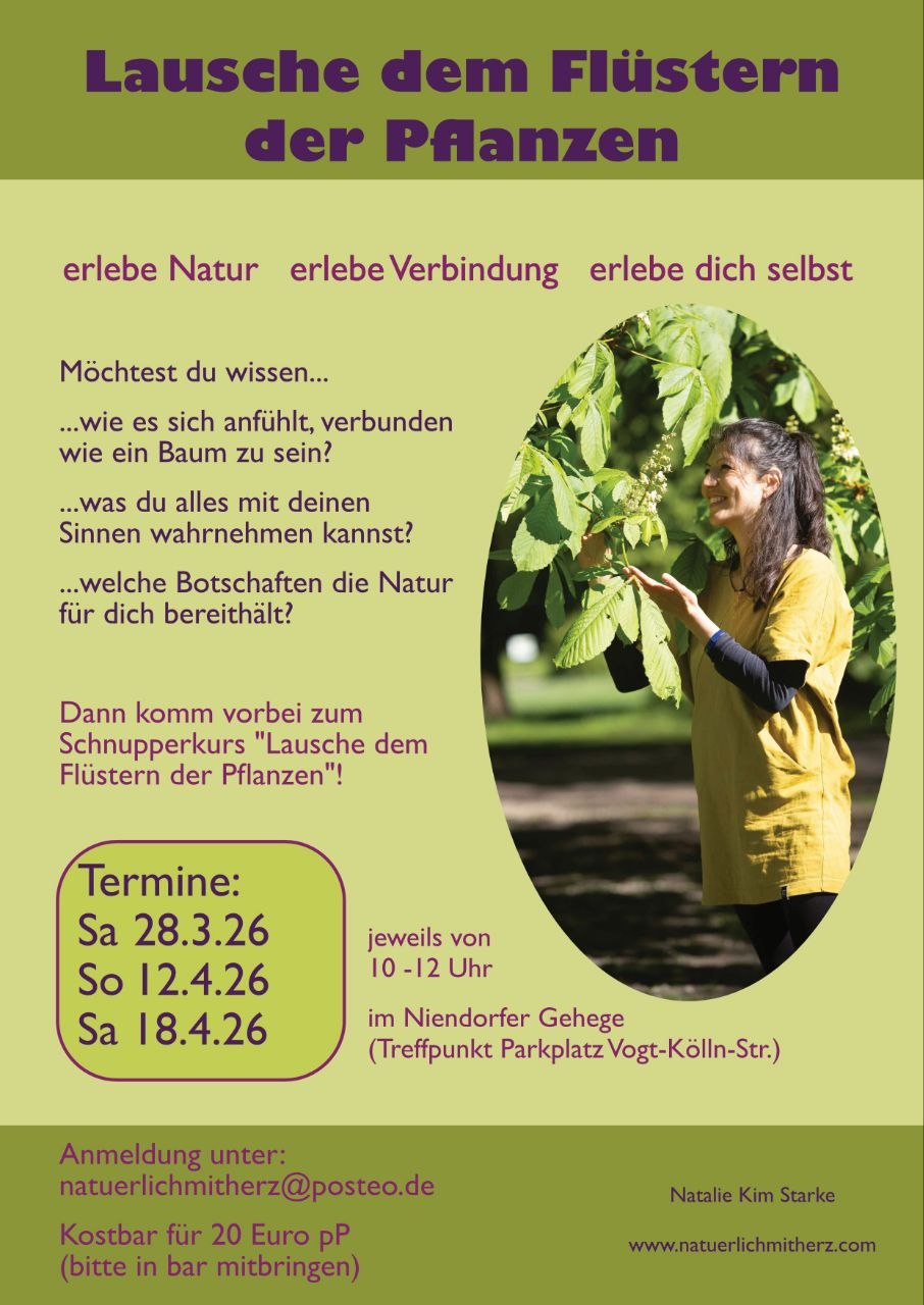 Schnupperkurs "Lausche dem Flüstern der Pflanzen"