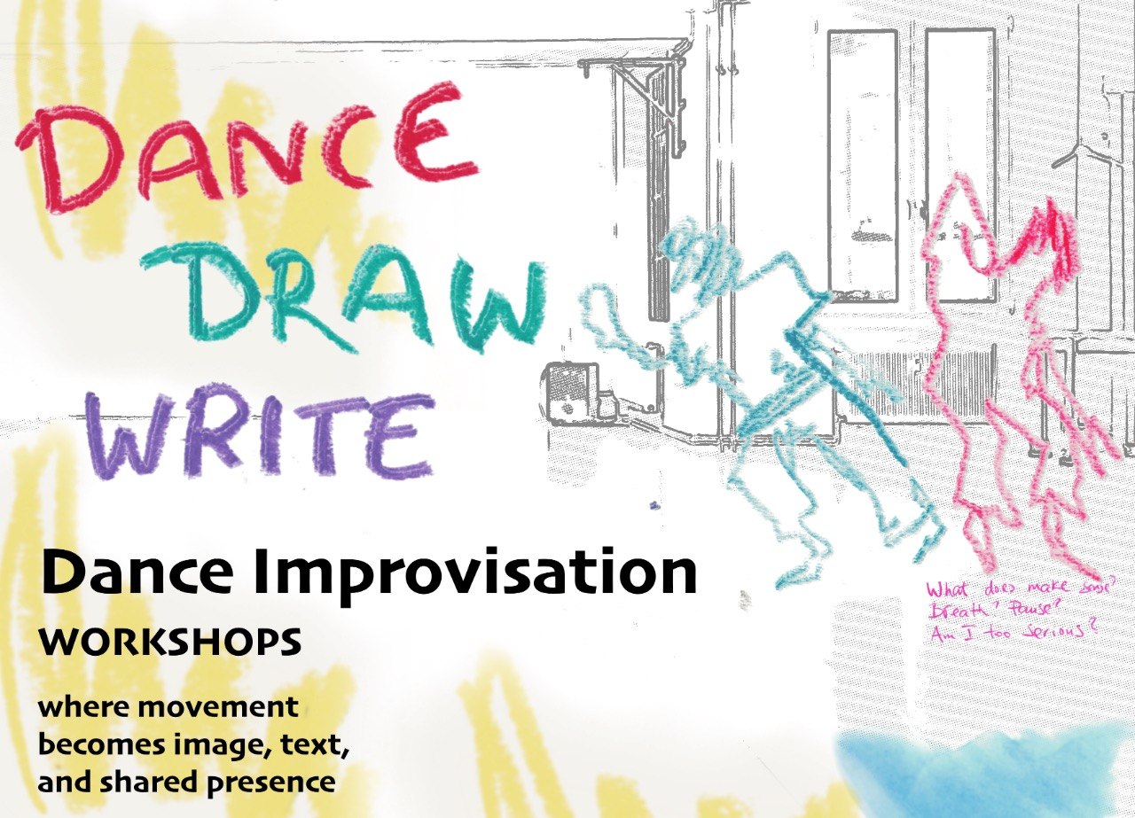 DANCE - DRAW - WRITE: Workshop für Tanzimprovisation