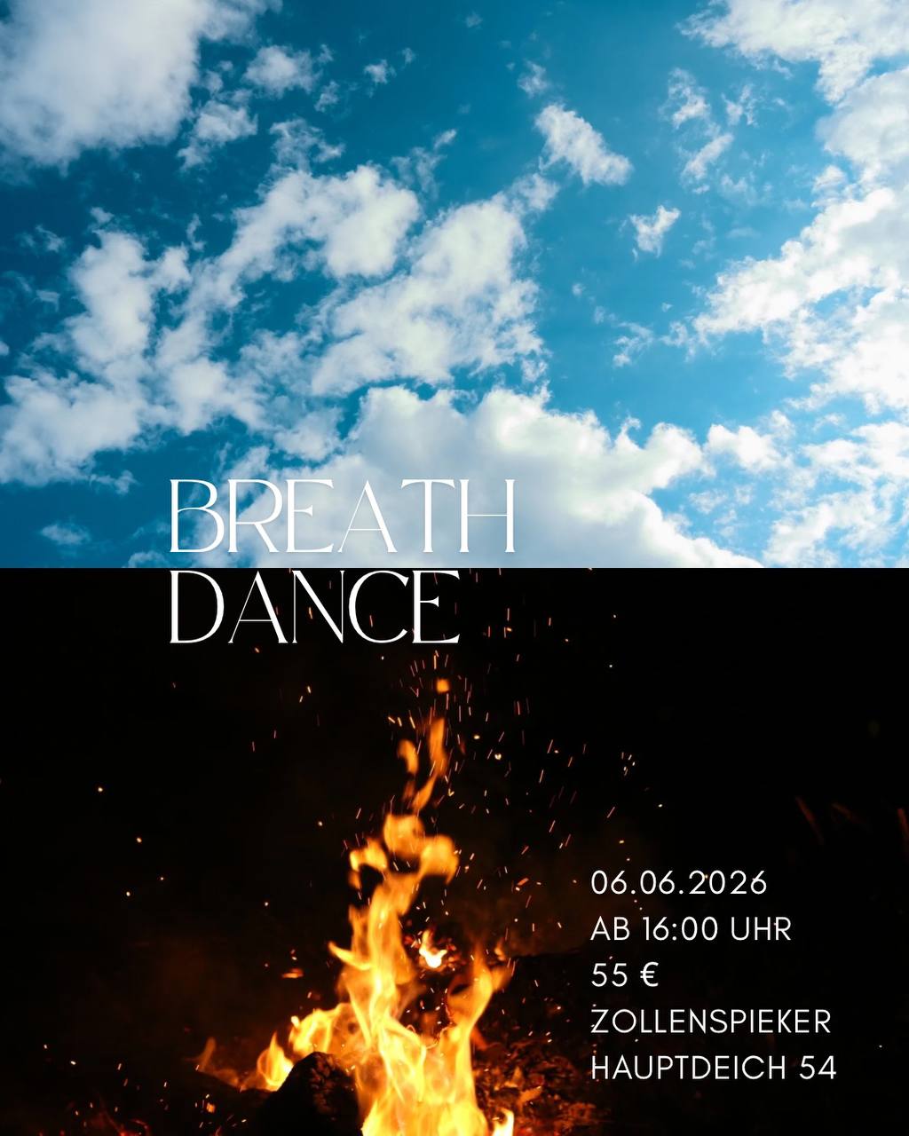 Achtsamer Abend: Atmen, Tanzen und Feuerritual