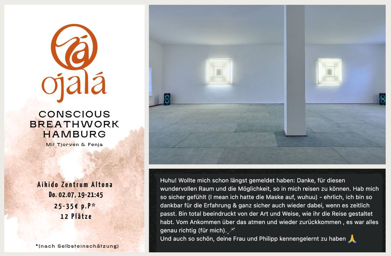 Ojalá Breathwork in Hamburg
