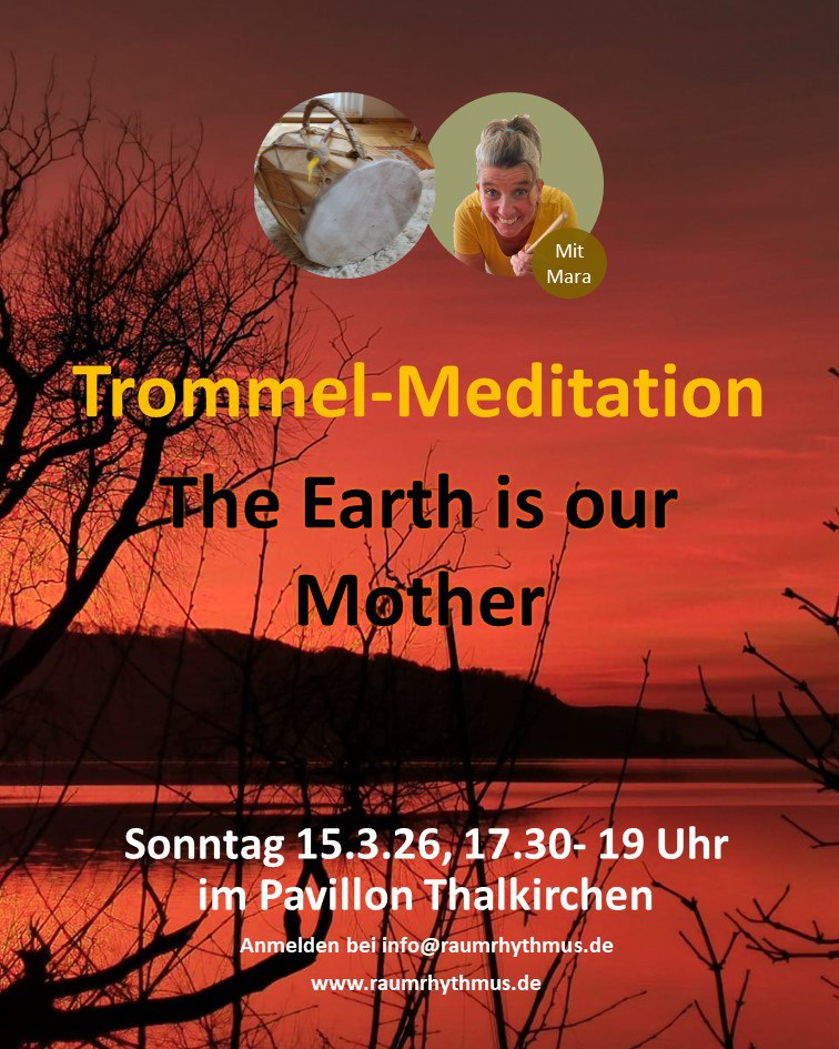 Trommeln - ICH BIN auf der Herztrommel