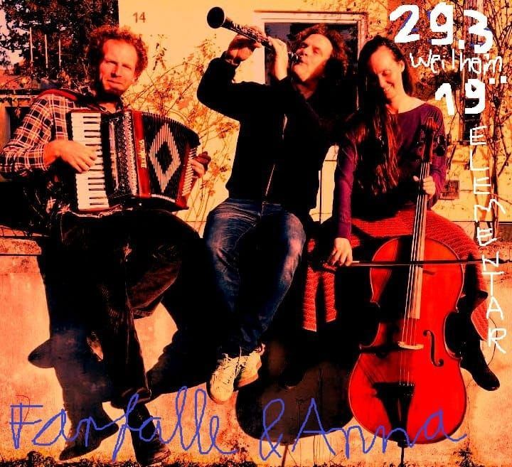 Konzert Farfalle & Anna im Elementar Weilheim