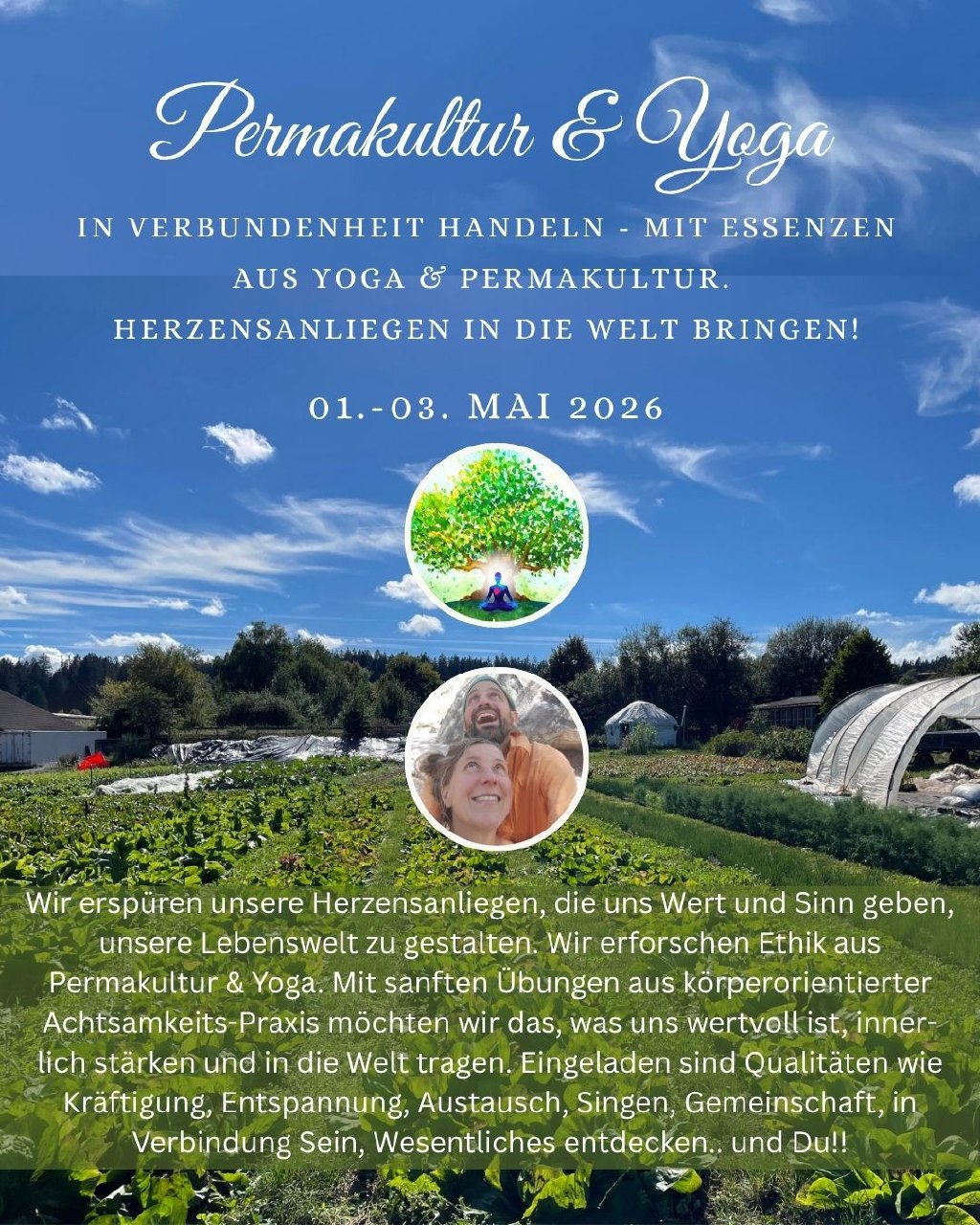 In Verbundenheit handeln - Mit Früchten aus Yoga & Permakultur