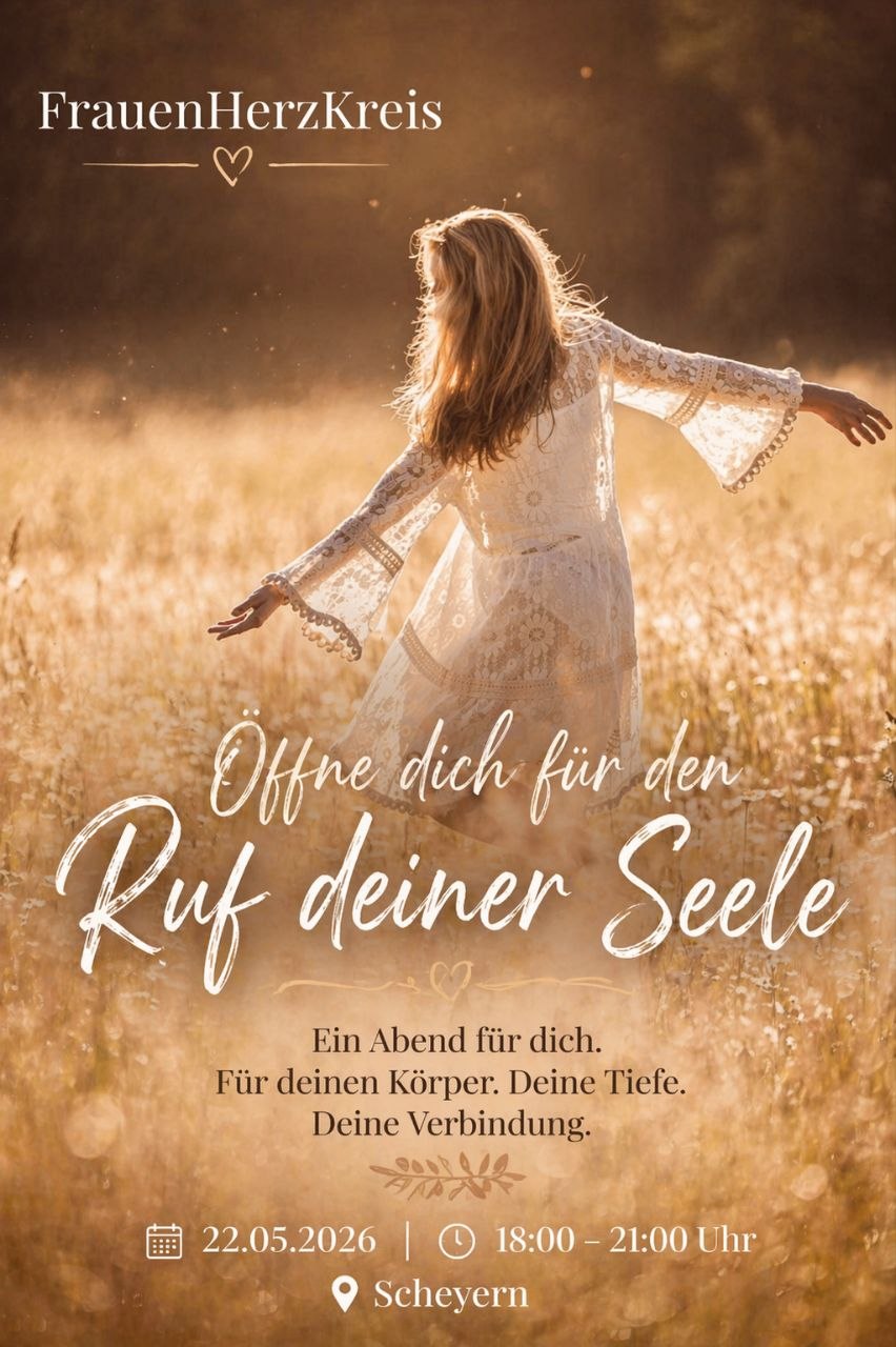 FrauenHerzKreis – öffne dich für den Ruf deiner Seele
