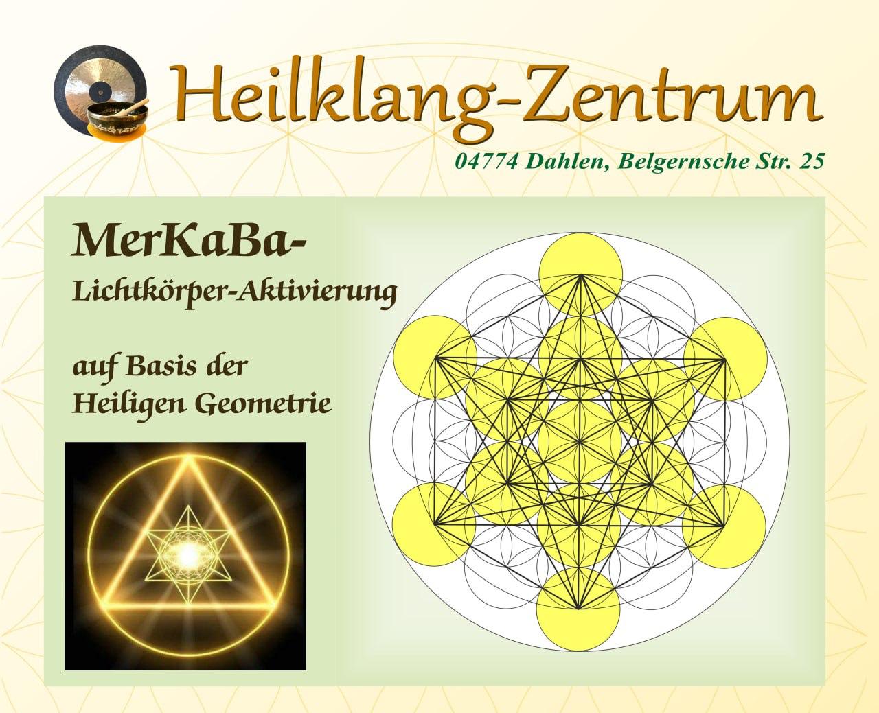 Seminar MerKaBa-Aktivierung auf Basis der Heiligen Geometrie