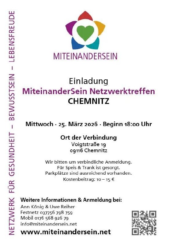 MiteinanderSein Netzwerktreffen Chemnitz