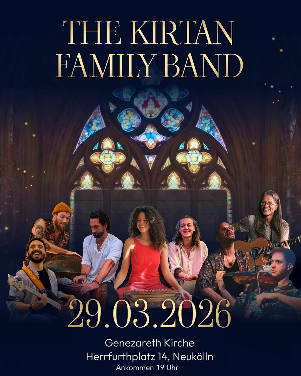 Back in Church – Kirtan with Kirtan Family Band