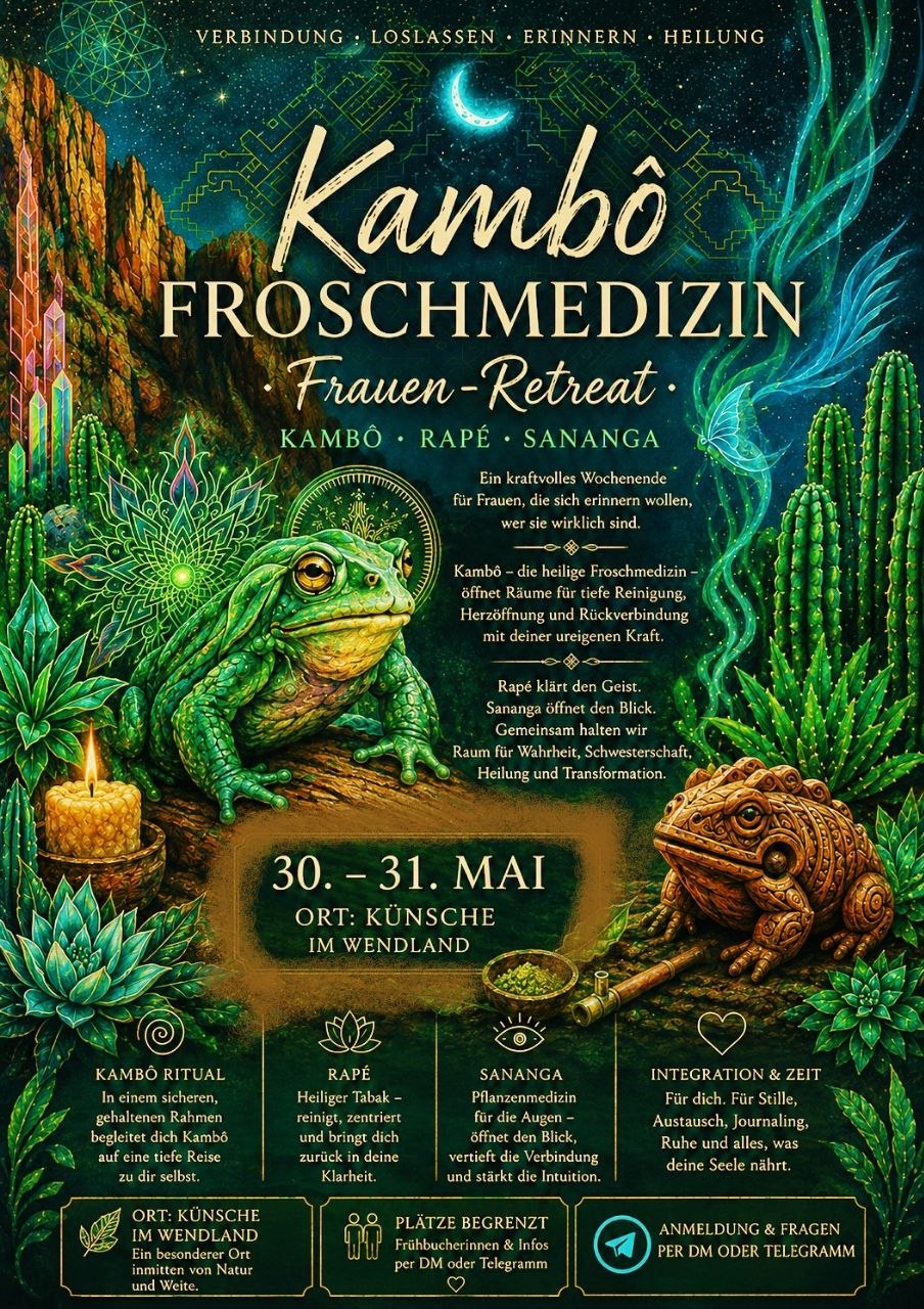Kambô Frauen-Retreat im Wendland