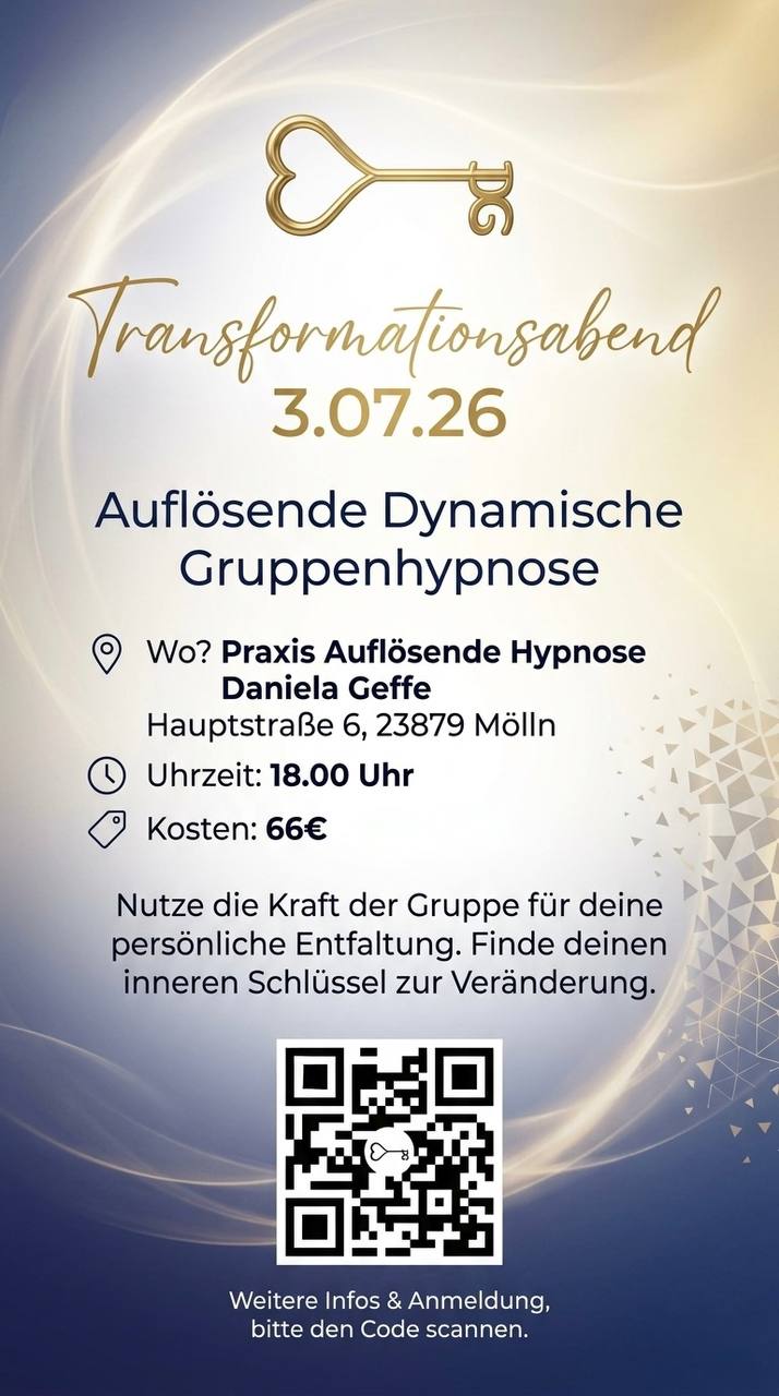 Transformationsabend: Auflösende Dynamische Gruppenhypnose
