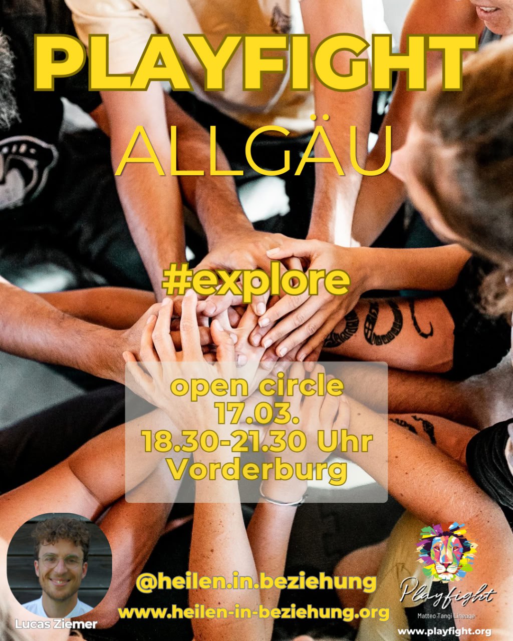 OPEN CIRCLE PLAYFIGHT