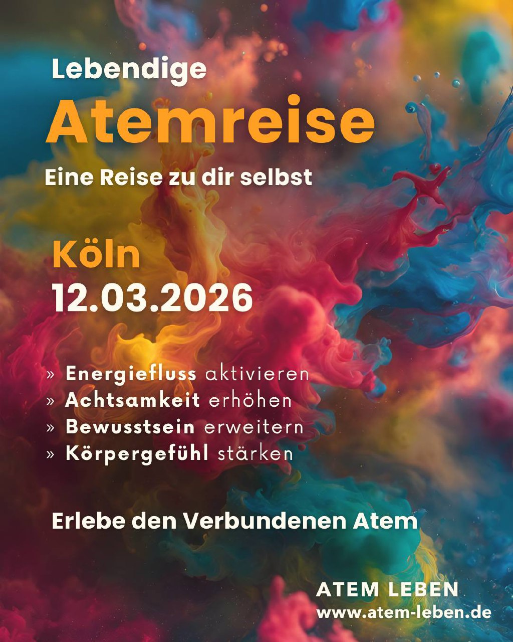 Lebendige Atemreise mit dem Verbundenen Atem