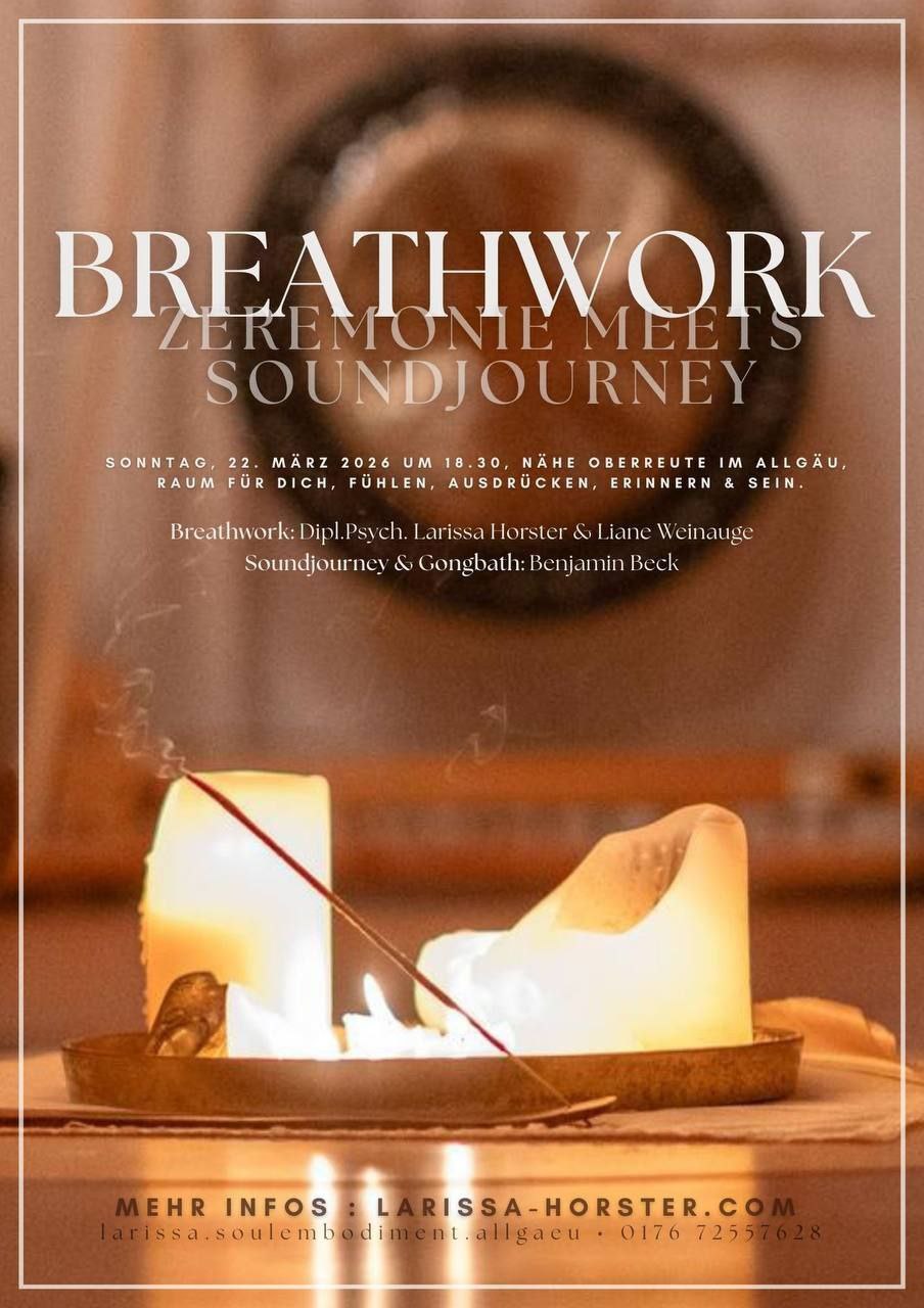 Breathwork Zeremonie meets Soundjourney mit Gongbath