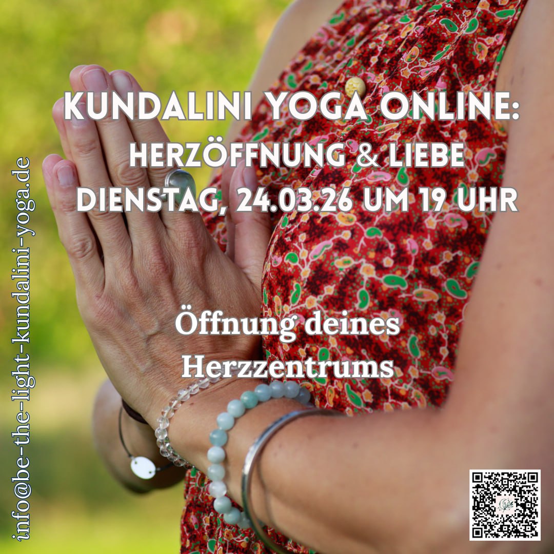Kundalini Yoga Online - Herzöffnung & Liebe