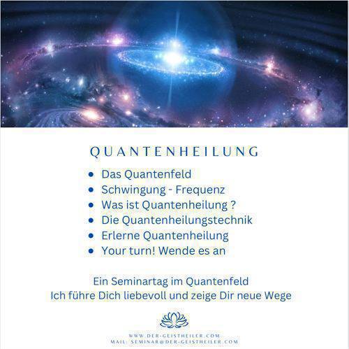 QUANTENHEILUNG - Lerne Quantenheilung