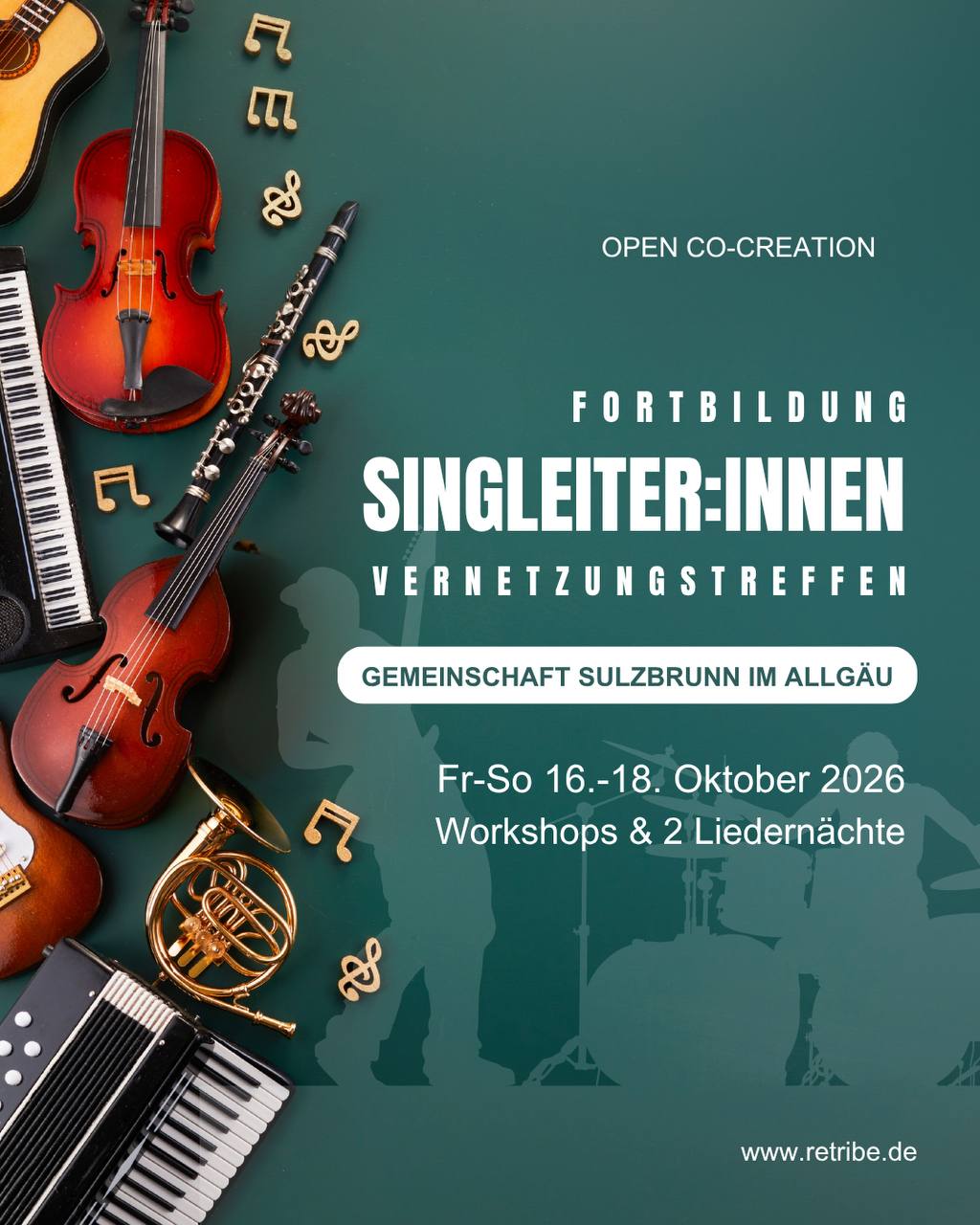 Fortbildung & Vernetzung für Singleitung, Chanting & Circle Singing