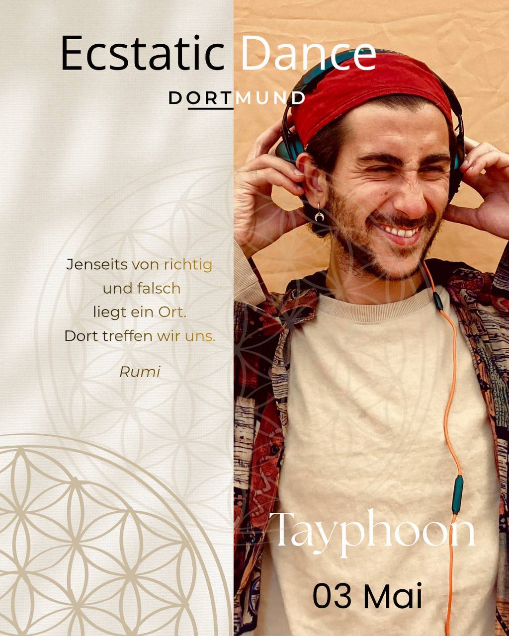 Ecstatic Dance Dortmund mit Tayphoon