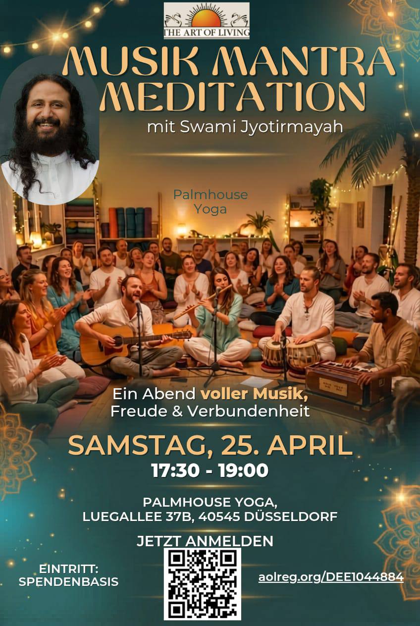 Ein musikalischer Abend mit Swami Jyothirmayah