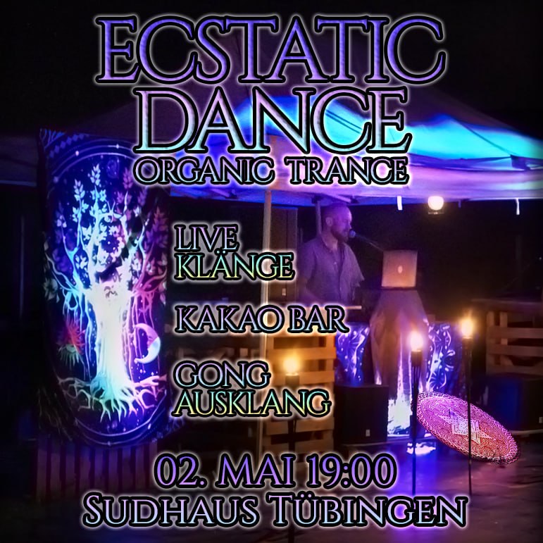 Ecstatic Dance mit Live-Gesang, Percussion, Kakao & Ausklang