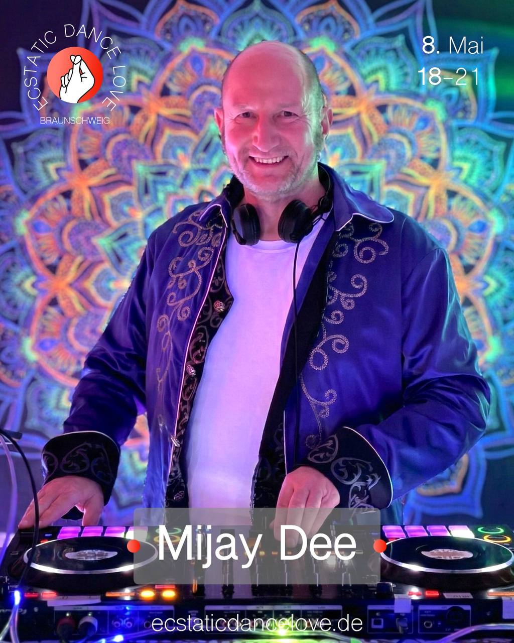 Ecstatic Dance mit Mijay Dee