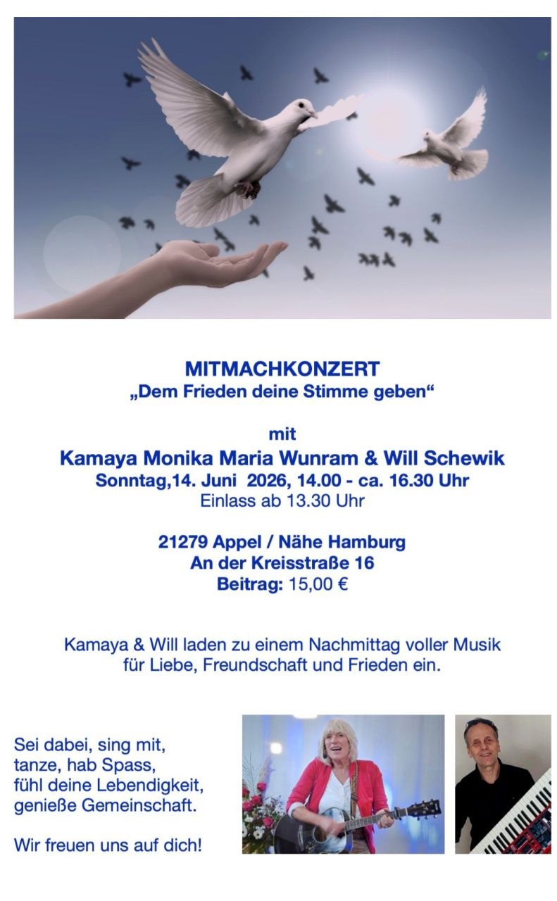 MITMACHKONZERT „Dem Frieden deine Stimme geben“