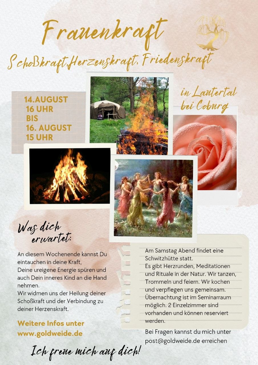 Frauenwochenende: Erweckung der Urweiblichen Kraft