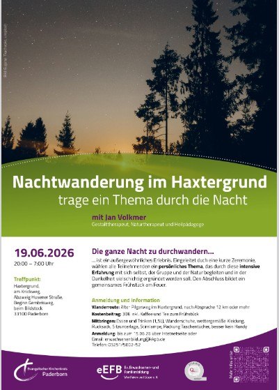 Nachtwanderung im Haxtergrund