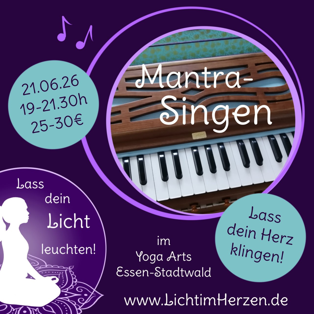 Lass dein Herz klingen! Mantra-Singen