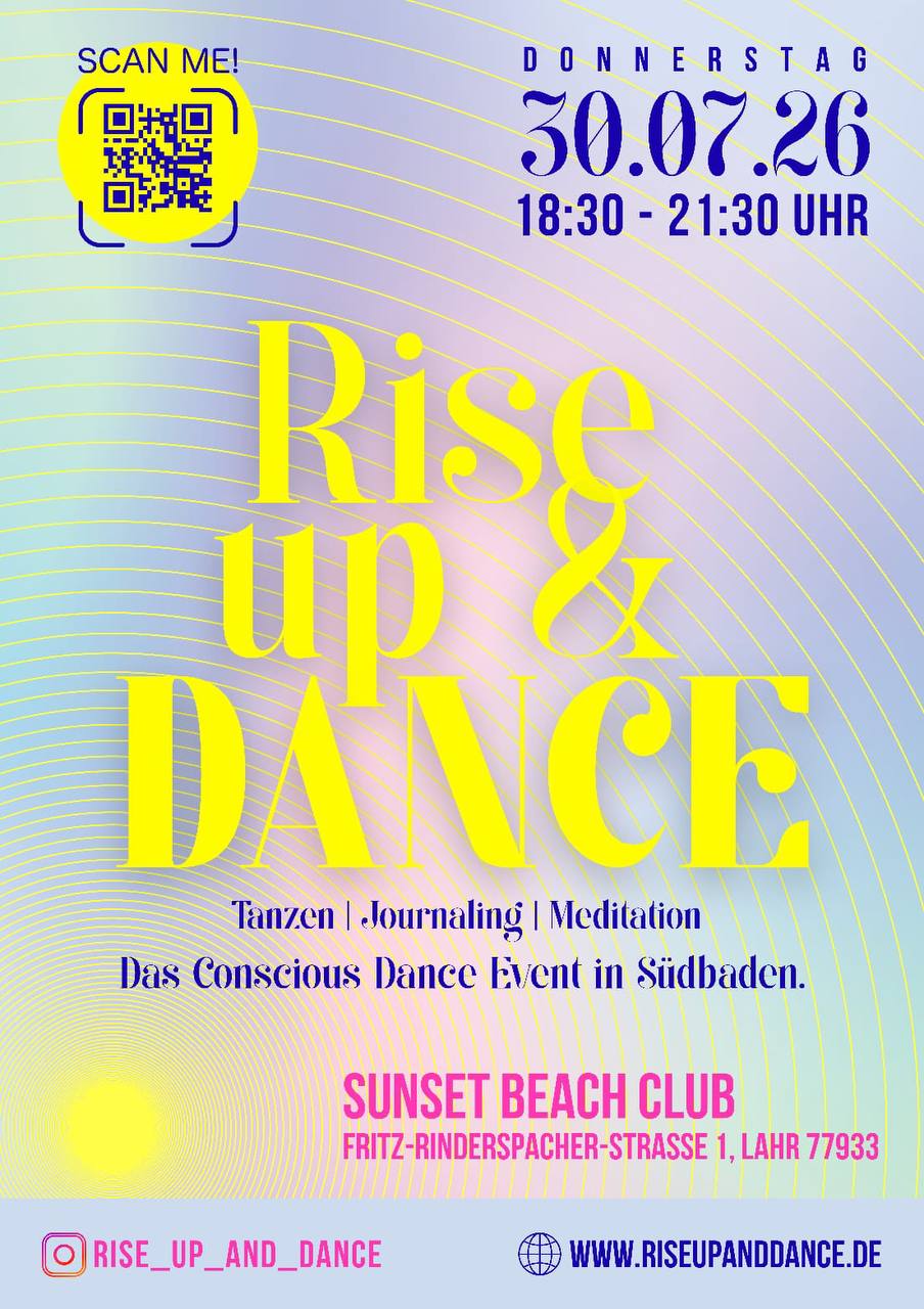 Rise up & DANCE - Tanz in deine höchste Frequenz