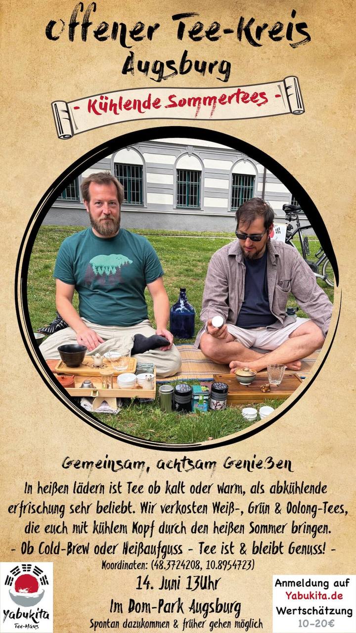 Offener Tee-Kreis Augsburg - Erfrischende Sommertees