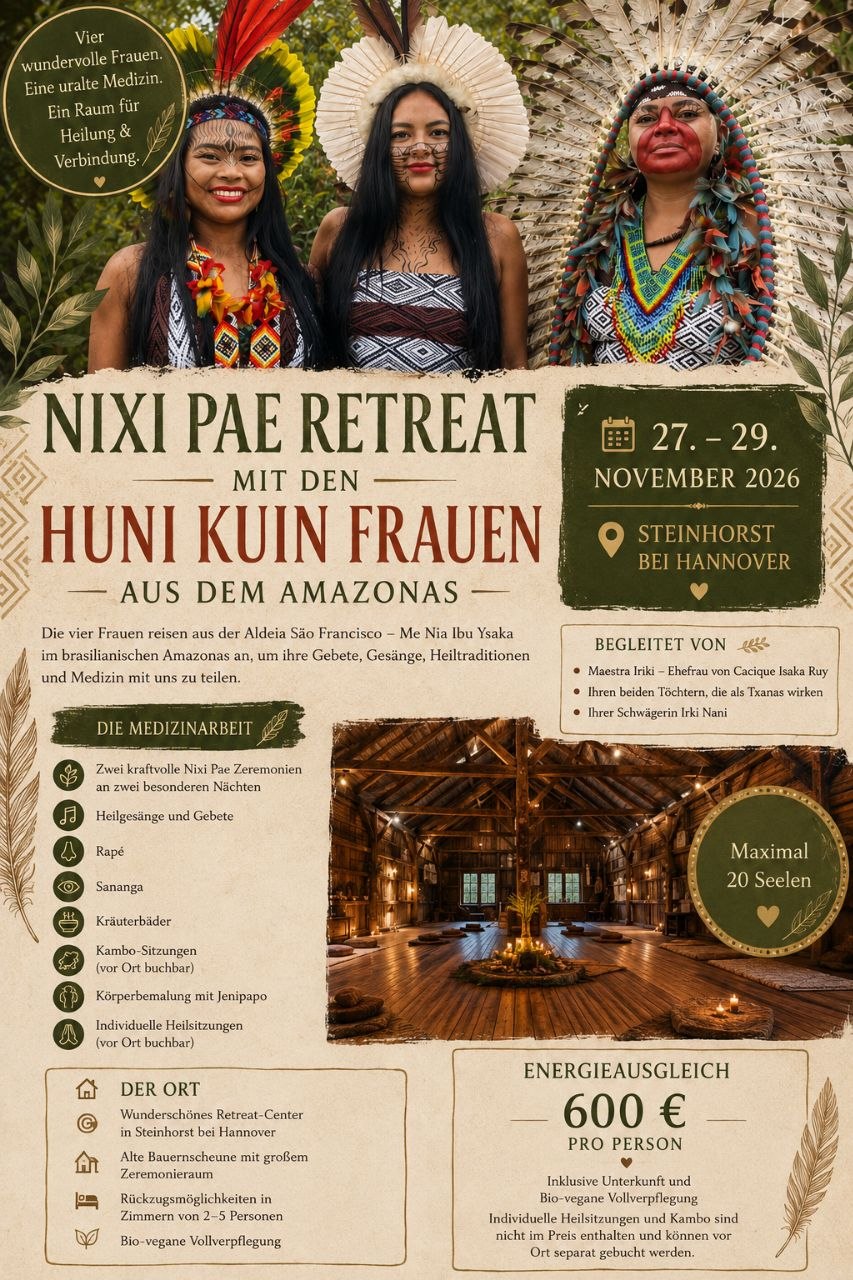 Huni Kuin Frauen aus dem Amazonas