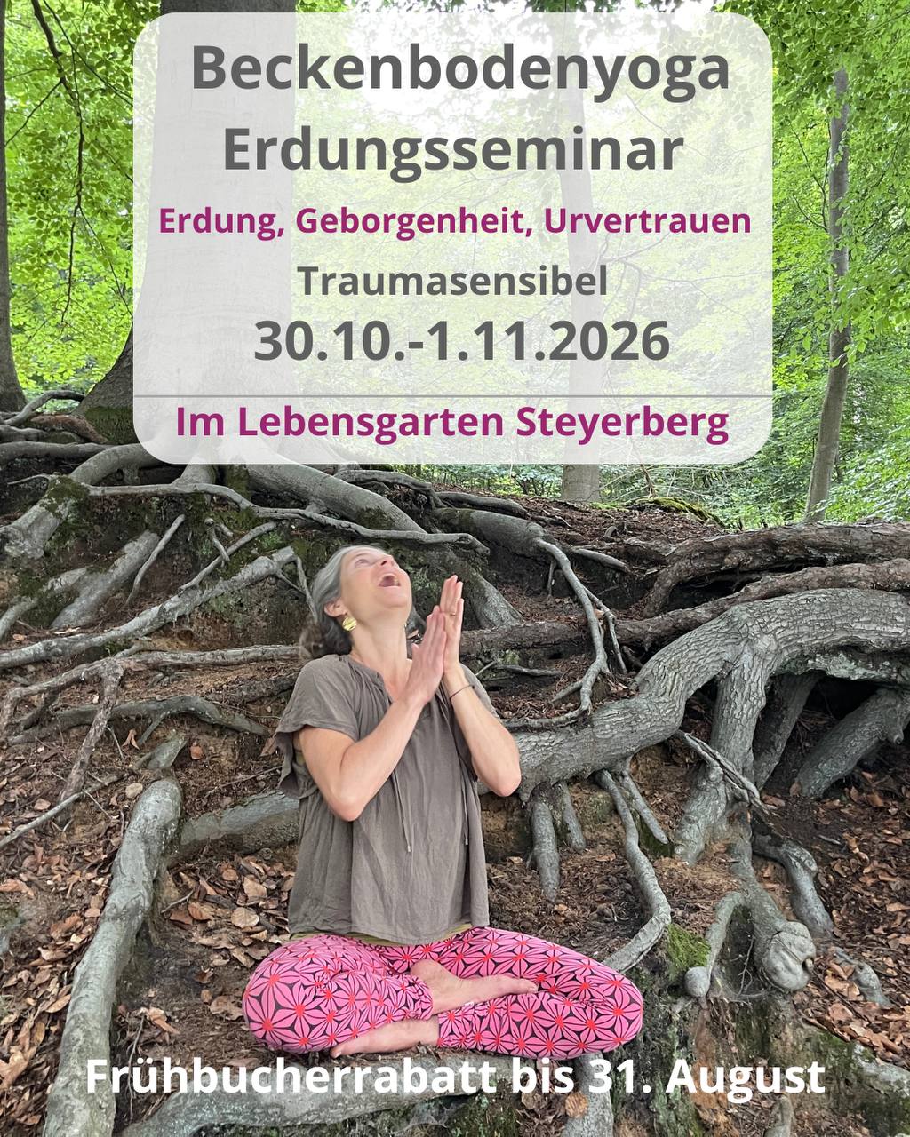 Beckenbodenyoga-Erdungsseminar