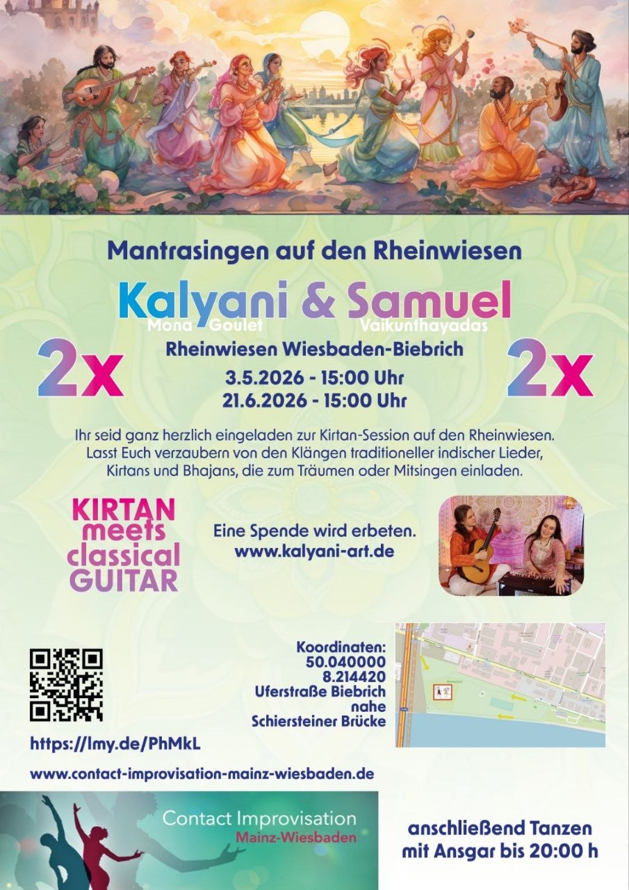 Kirtan und Mantrasingen mit Kalyani & Samuel