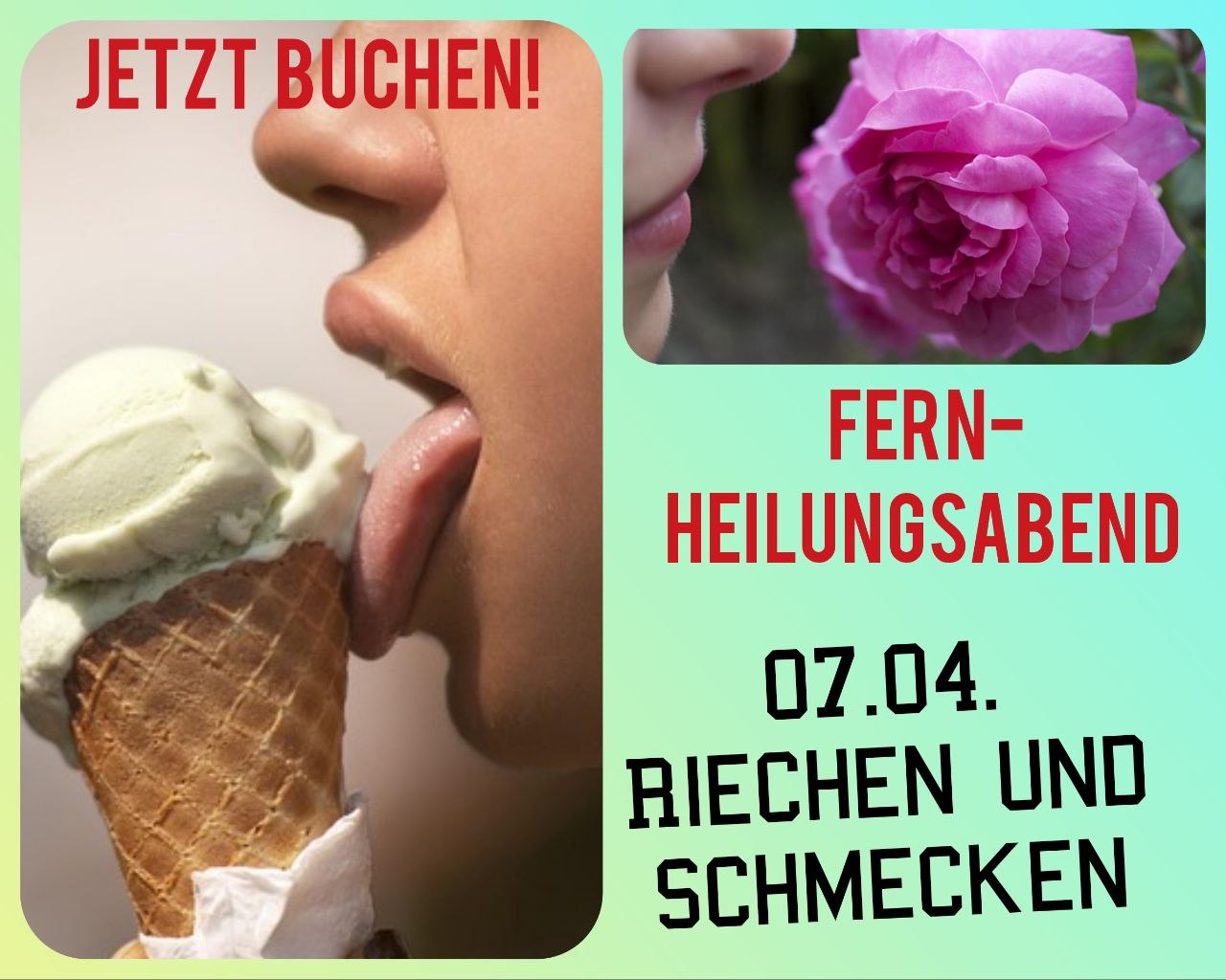 Fern-Heilungsabend: Riechen und Schmecken