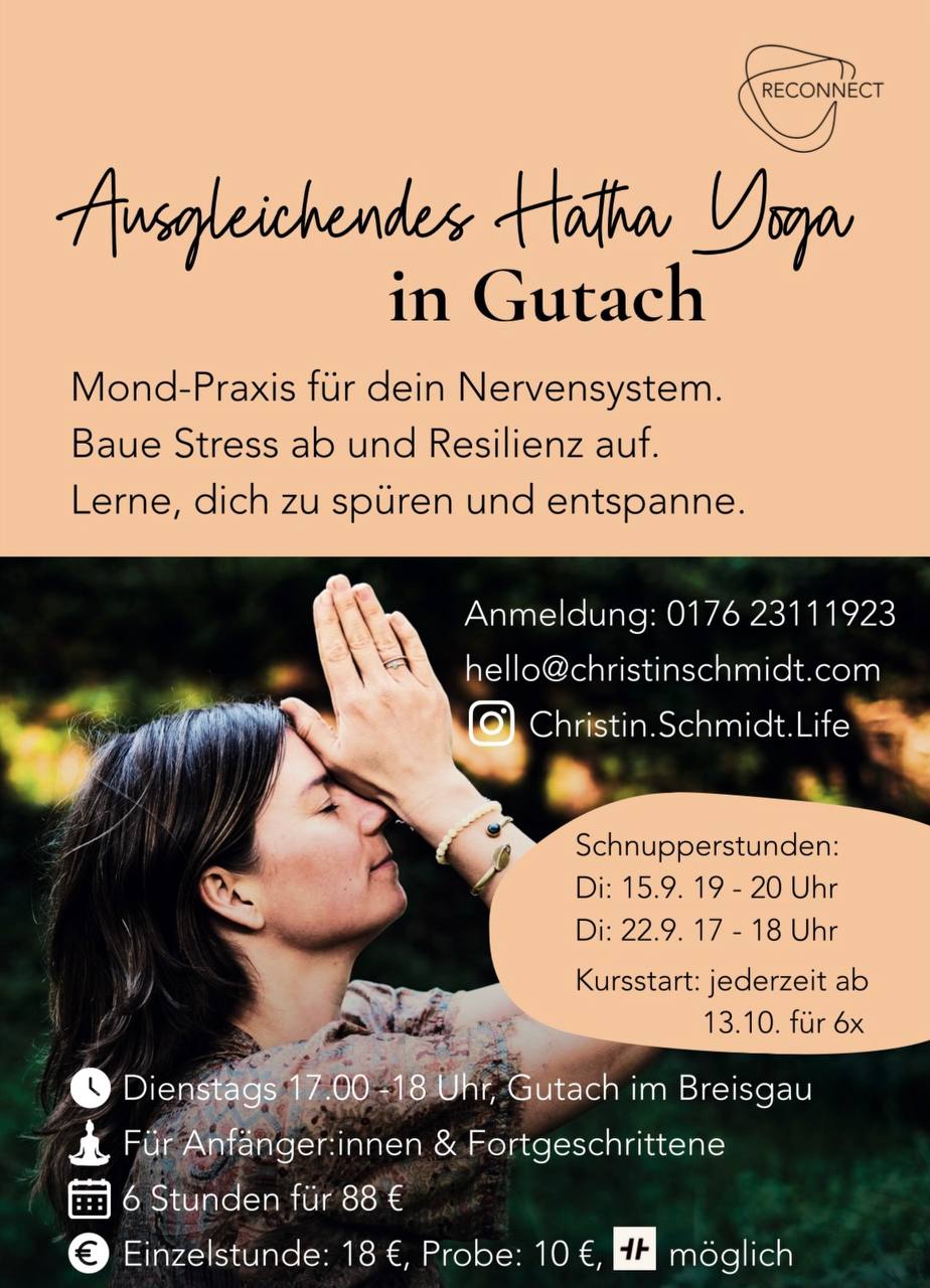 Ausgleichendes HathaYoga in Gutach