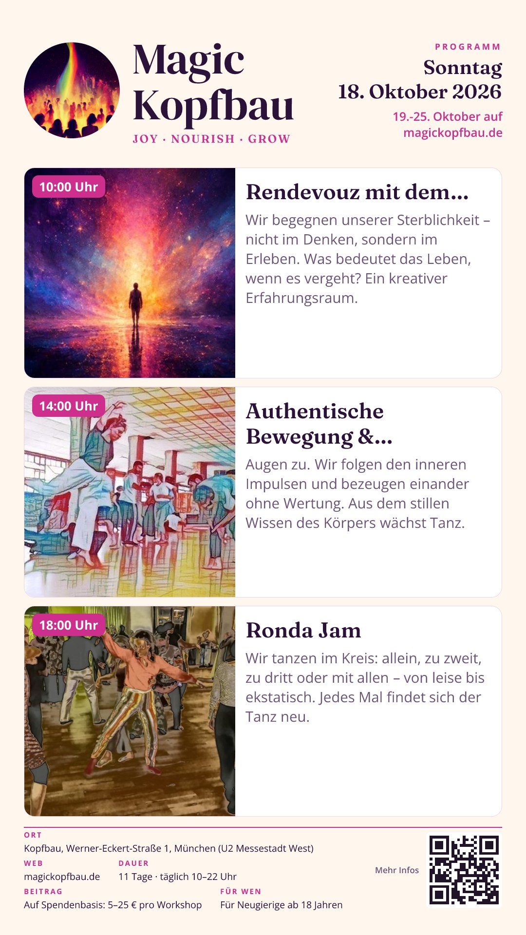 Authentische Bewegung & Tanzimprovisation