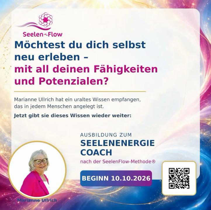 Beginn Ausbildung zum Seelenenergie Coach nach der SeelenFlow-Methode