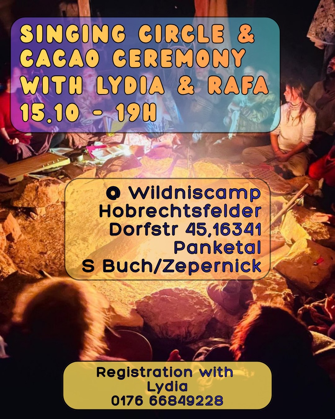 Bon Fire Singing Circle & Cacao Ceremony