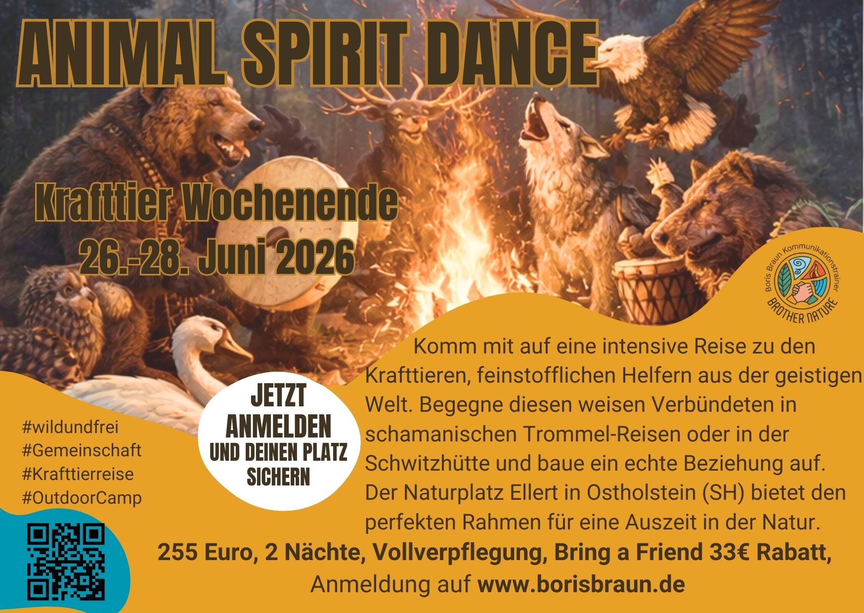 Animal Spirit Dance! (Krafttier-Wochenende)