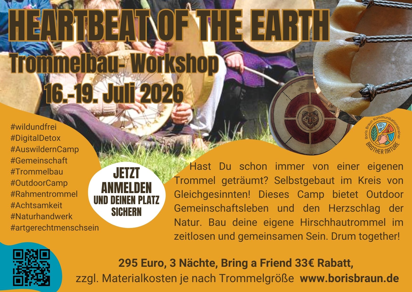 Heartbeat of the Earth (Trommelbau)