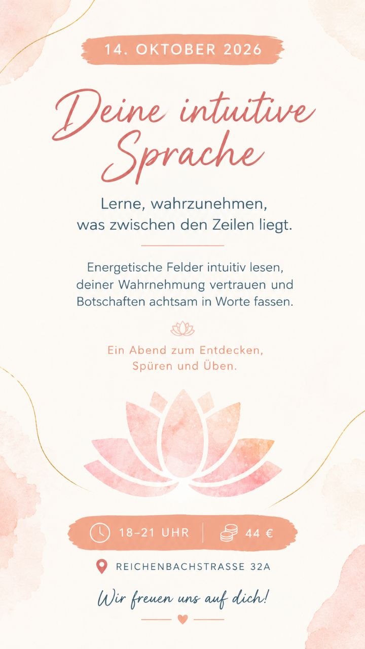 Deine intuitive Sprache