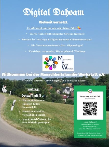 Detox IT mit IT - Vortrag zu digitaler Souveränität