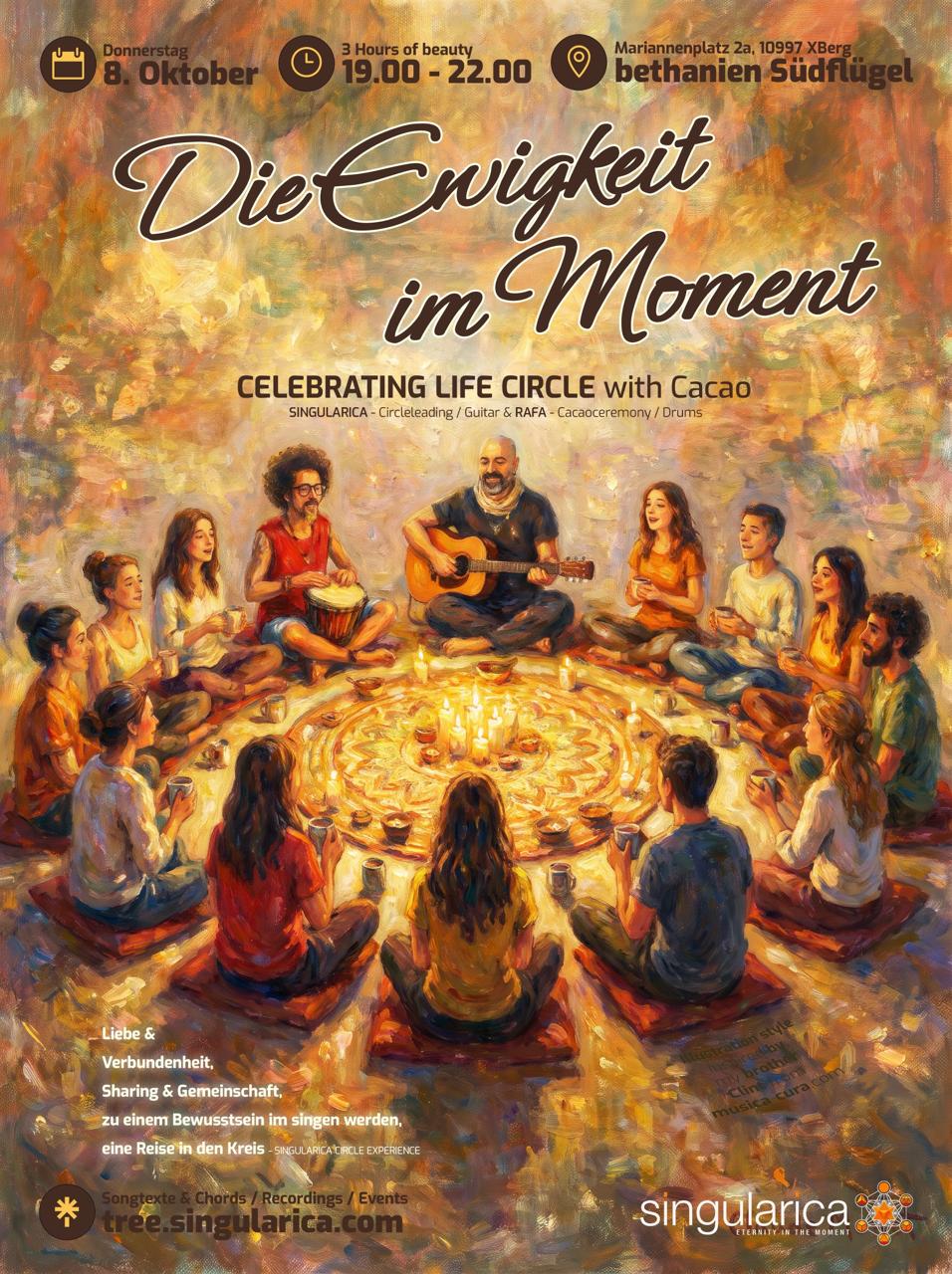 Die Ewigkeit im Moment - Celebrating Life Circle with Cacao