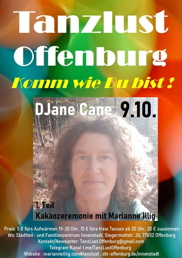 DJane Cane bei Tanzlust Offenburg