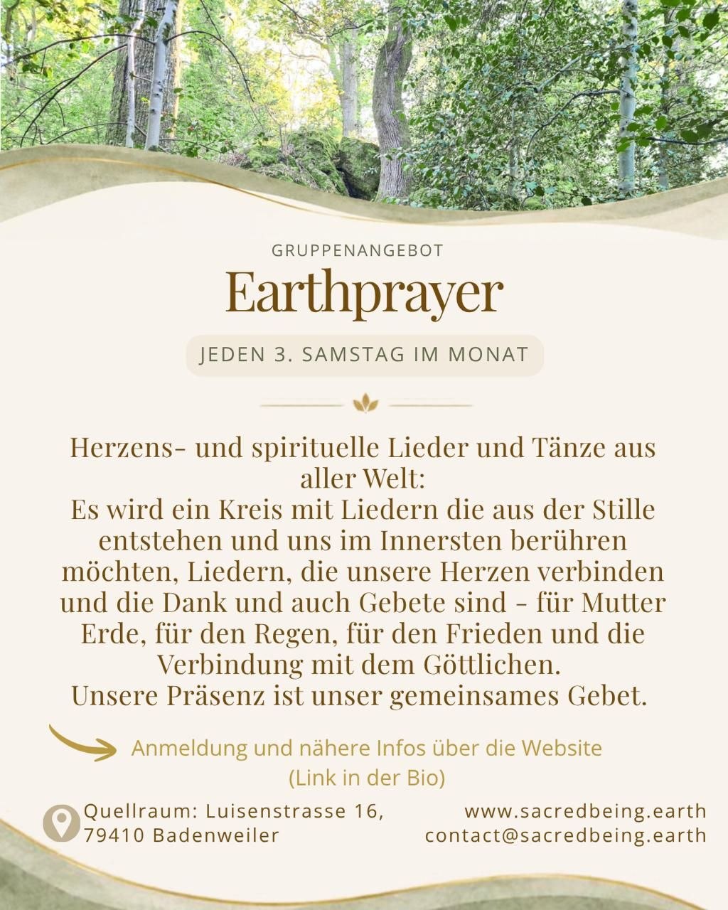 Earthprayer - Herzens- und spirituelle Lieder und Tänze aus aller Welt
